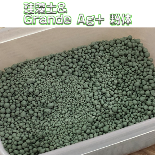 珪藻土＆Grande Ag+粉体